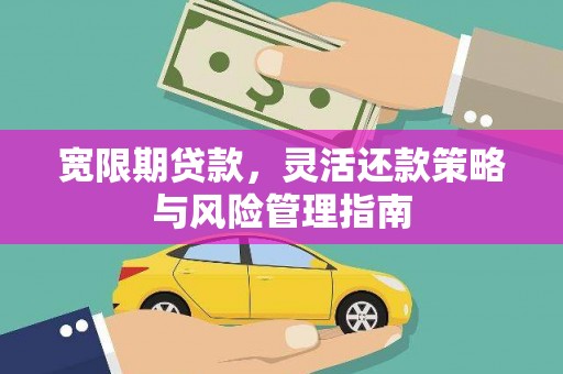 商都宽限期贷款，灵活还款策略与风险管理指南