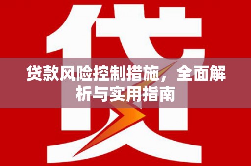 商都贷款风险控制措施，全面解析与实用指南