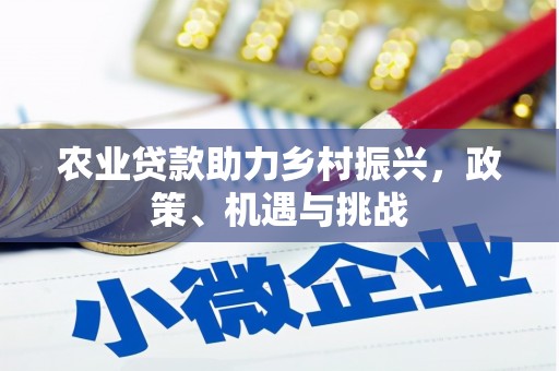 商都农业贷款助力乡村振兴，政策、机遇与挑战