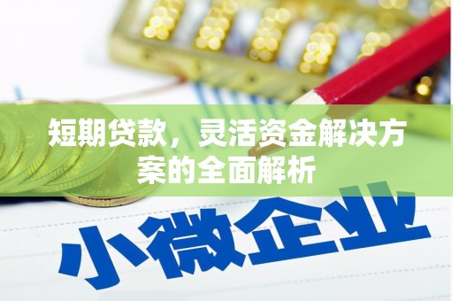 商都短期贷款，灵活资金解决方案的全面解析