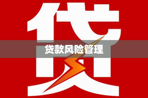 商都贷款风险管理