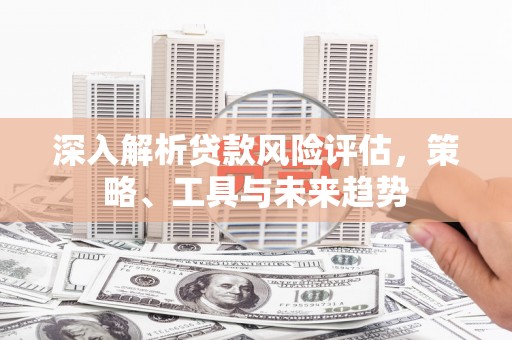 商都深入解析贷款风险评估，策略、工具与未来趋势