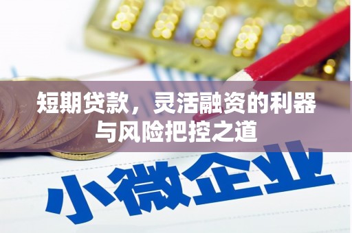 商都短期贷款，灵活融资的利器与风险把控之道