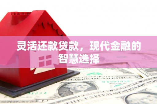 商都灵活还款贷款，现代金融的智慧选择