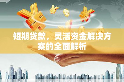 商都短期贷款，灵活资金解决方案的全面解析