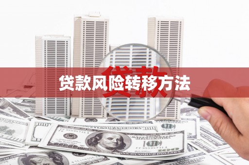 商都贷款风险转移方法