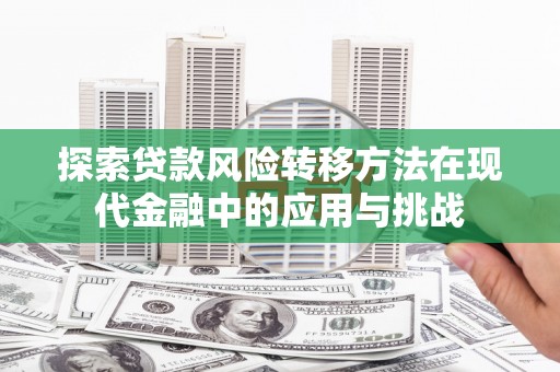 商都探索贷款风险转移方法在现代金融中的应用与挑战