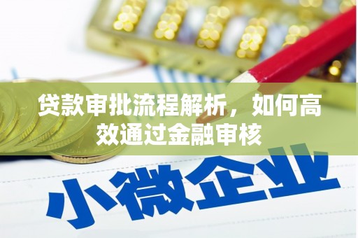 商都贷款审批流程解析，如何高效通过金融审核