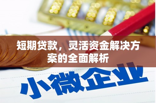 商都短期贷款，灵活资金解决方案的全面解析