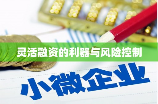 商都灵活融资的利器与风险控制