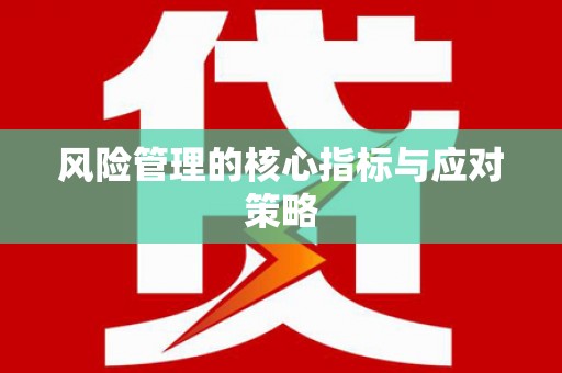 商都风险管理的核心指标与应对策略