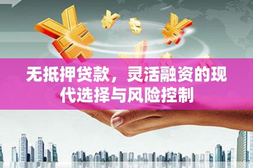 商都无抵押贷款，灵活融资的现代选择与风险控制